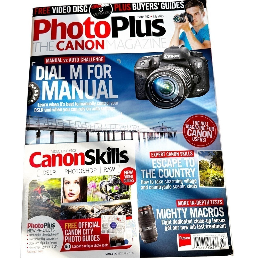 Photo Plus The Canon Magazine Issue 102 2015 Video Compact Disc